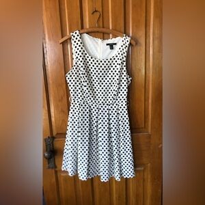 Black and White Polka Dot Dress